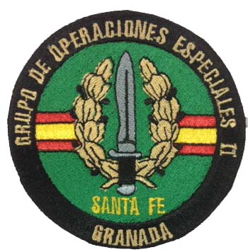 Escudo bordado COE Cuerpo Operaciones Especiales Santa Fe
